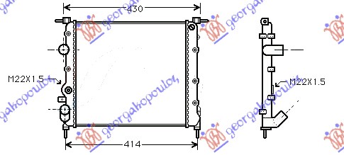 HLAD BEN -AC(35x37)SA SENZ.PREKIDAC(SRAF