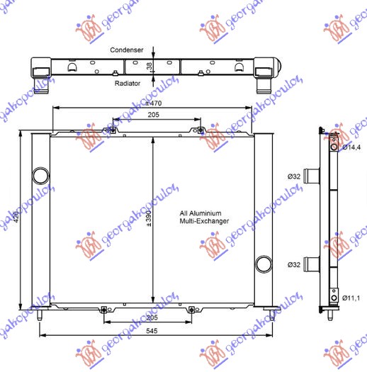 HLAD.VODE I KLIME 1.5DCI K9K700/704