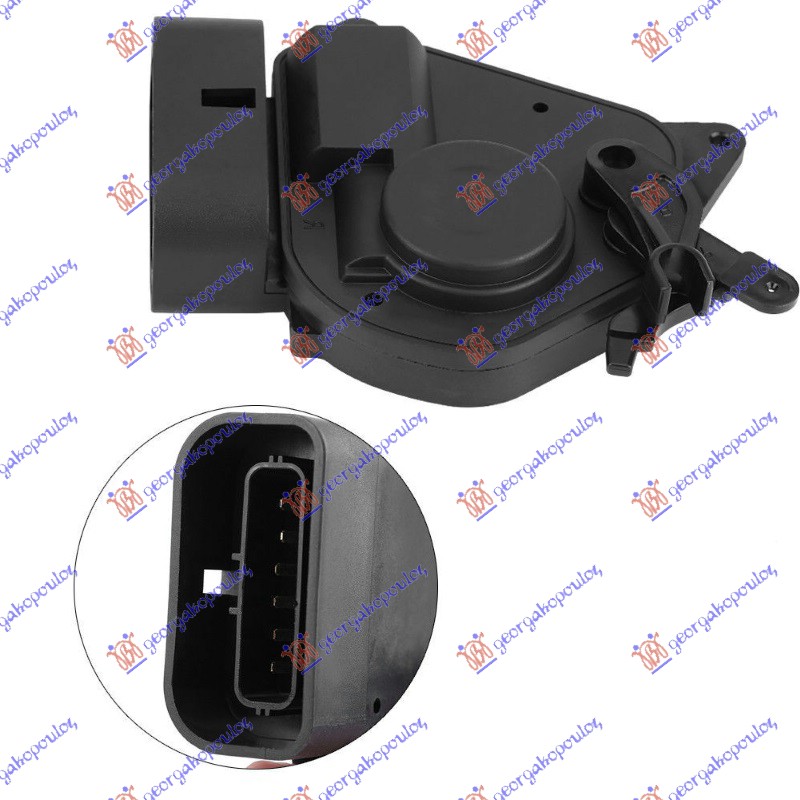 MOTOR BRAVE PREDNJIH VRATA (6 PIN) - LEVO