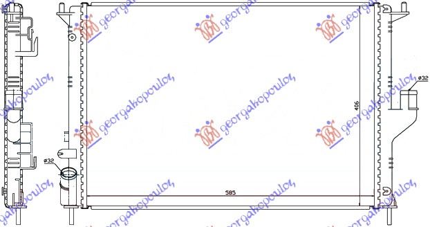 HLAD MOTORA BEN-DIZ (58x40)SRAF GORE