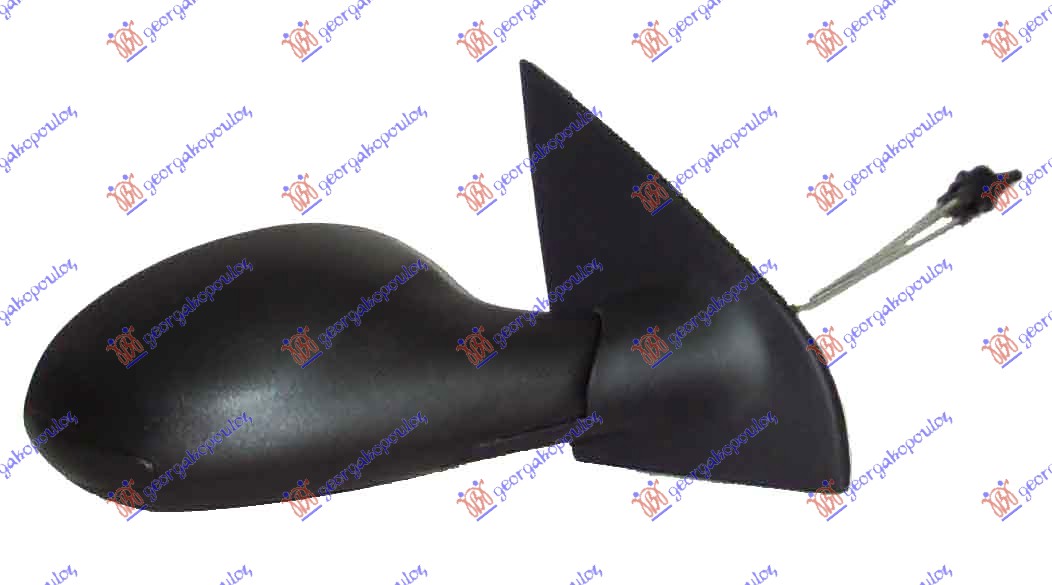 RETROVIZOR MEHANICKI SA SAJLOM (A KVALITET) (KONVEKSNO STAKLO) - DESNO