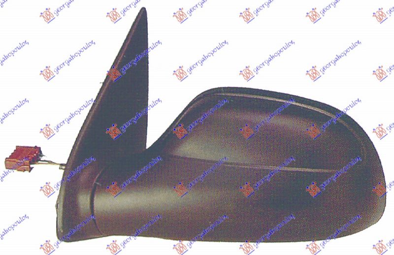 RETROVIZOR ELEKTRICNI SA GREJACEM (KONVEKSNO STAKLO) - LEVO