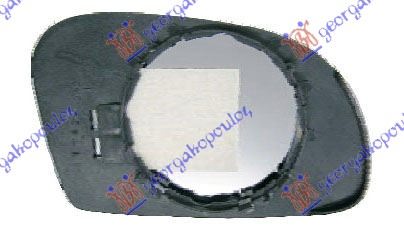 STAKLO RETROVIZORA (KONVEKSNO) - LEVO