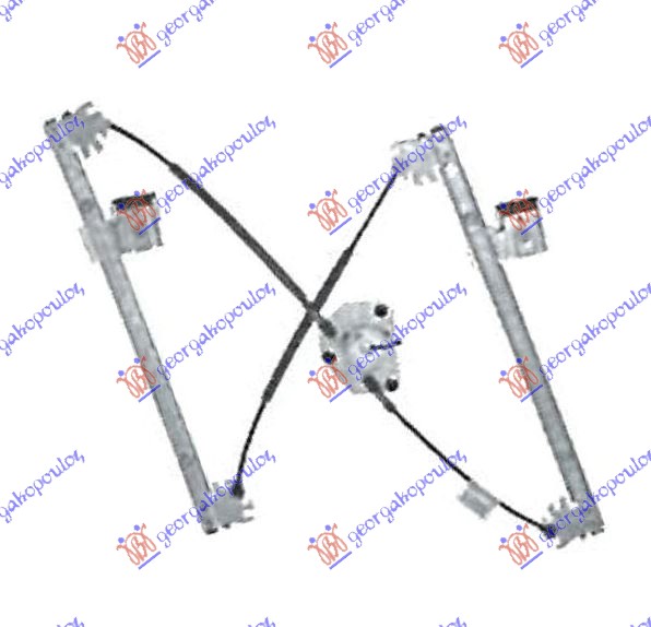 PODIZAC PREDNJEG PROZORA ELEKTRICNI (BEZ MOTORA) - LEVO