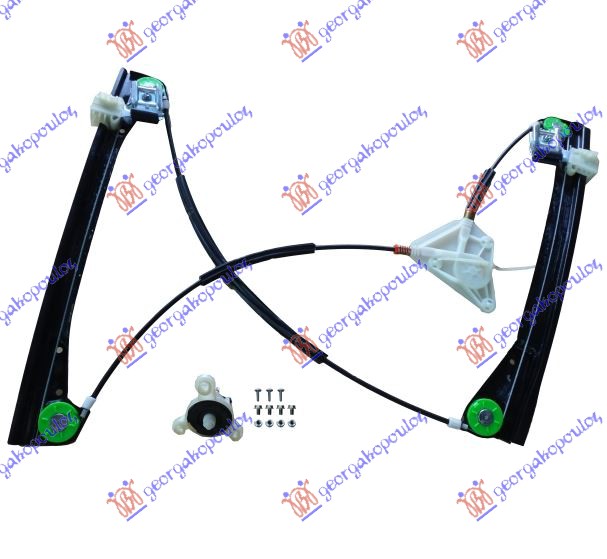 PODIZAC PREDNJEG PROZORA MEHANICKI 3 VRATA - LEVO