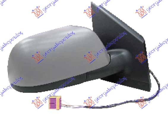 RETROVIZOR ELEKTRICNI SA GREJACEM (KONVEKSNO STAKLO) - DESNO