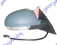 RETROVIZOR ELEKTRICNI SA GREJACEM (MIGAVAC) 03- (A KVALITET) (KONVEKSNO STAKLO) - DESNO