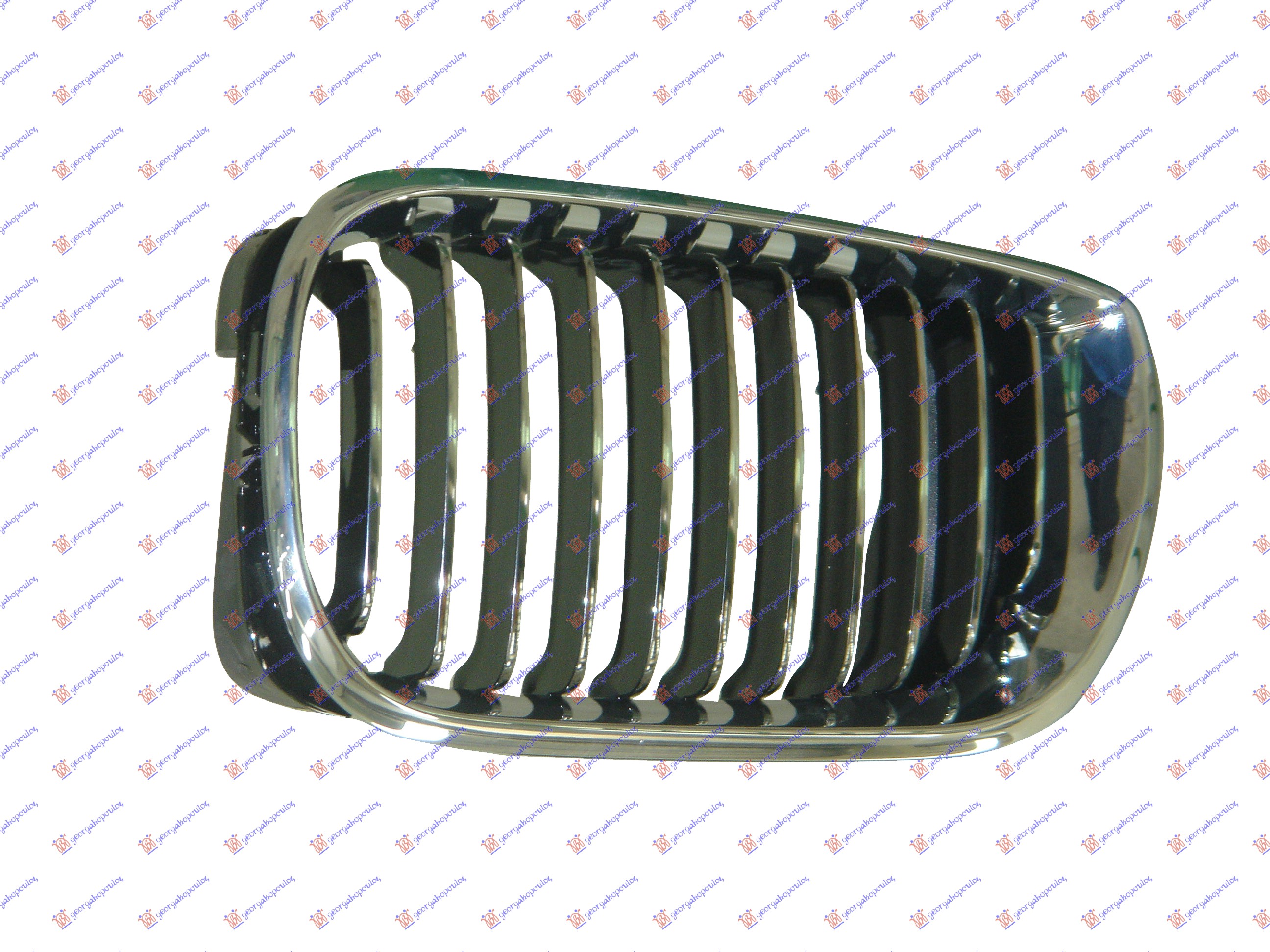 PVC MASKA (HROM-HROM/CRNA) - LEVO