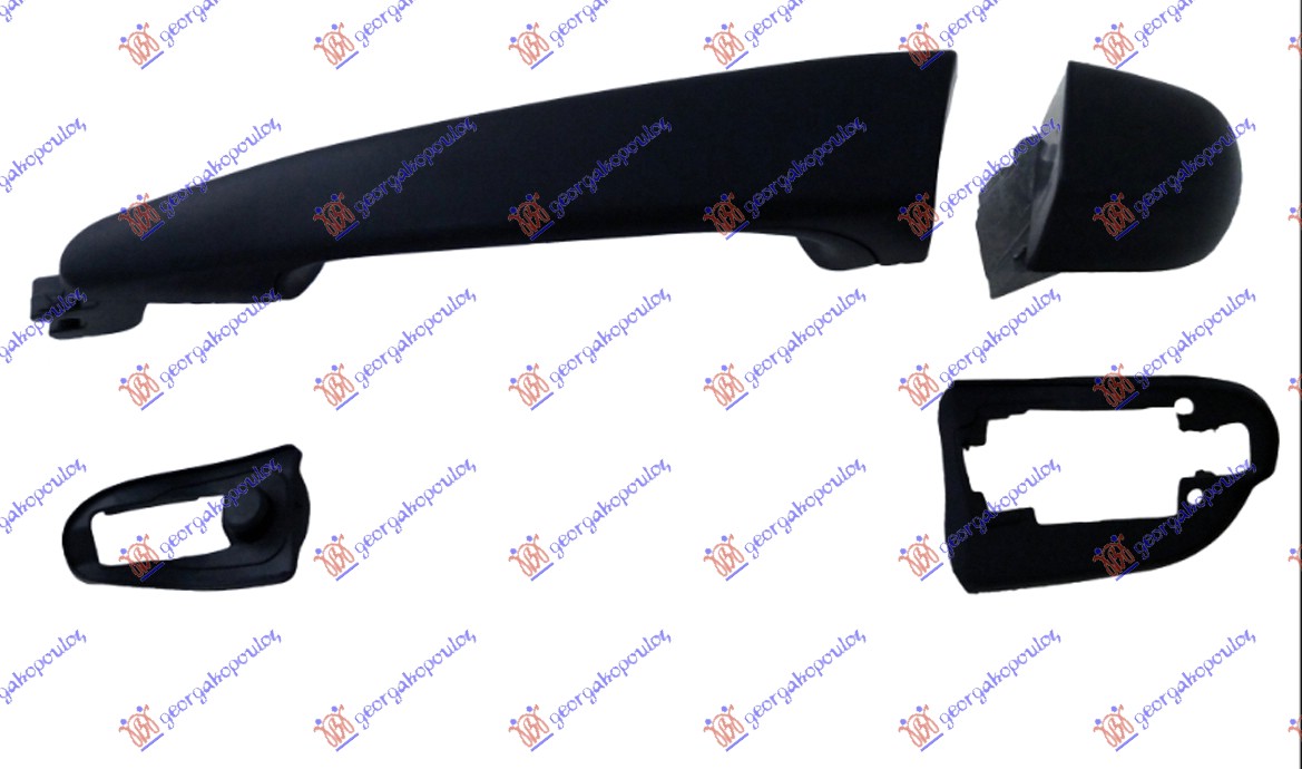 KVAKA ZAD.VRATA SPOLJ.D-E46(98-01) - DESNO