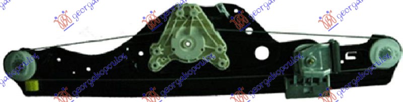 PODIZAC ZADNJEG PROZORA ELEKTRICNI (BEZ MOTORA) - DESNO