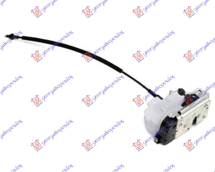 BRAVA ZADNJIH VRATA (CENTRALNO ZAKLJUCAVANJE) BELA (4 PIN)