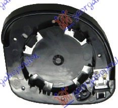 STAKLO RETROVIZORA SA GREJACEM 09- - LEVO