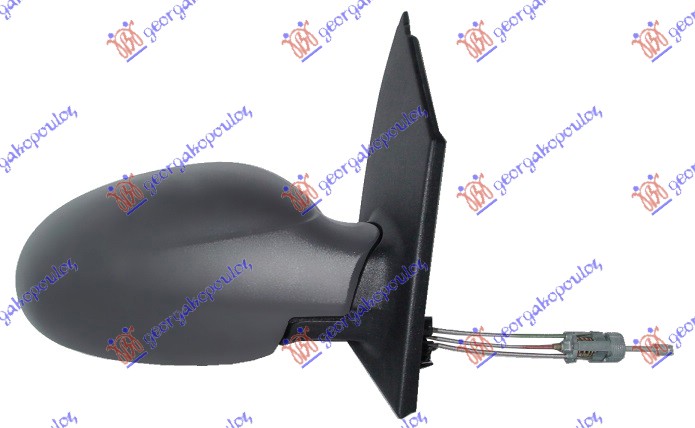 RETROVIZOR MEHANICKI SA SAJLOM PM (KONVEKSNO STAKLO) - DESNO