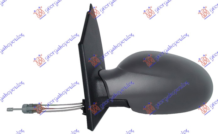 RETROVIZOR MEHANICKI SA SAJLOM PM (RAVNO STAKLO) - LEVO