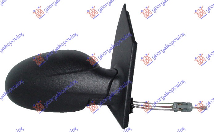 RETROVIZOR MEHANICKI SA SAJLOM (KONVEKSNO STAKLO) - DESNO