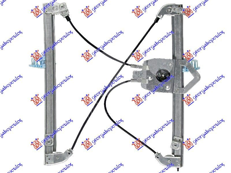 PODIZAC PREDNJEG PROZORA ELEKTRICNI (BEZ MOTORA) 5 VRATA (A KVALITET) - DESNO