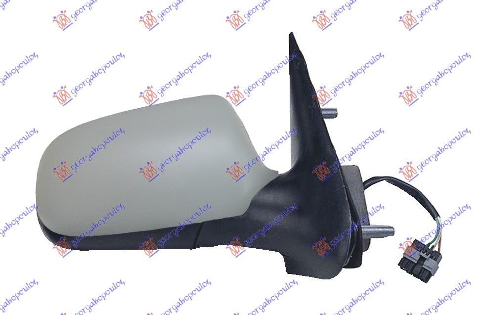 RETROVIZOR ELEKTRICNI SA GREJACEM PM -03 (KONVEKSNO STAKLO) - DESNO