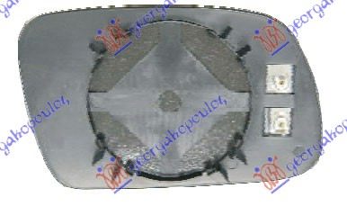 STAKLO RETROVIZORA SA GREJACEM PLAVO 03- (ASFERICNO) - LEVO