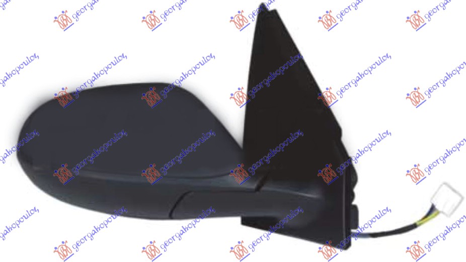 RETROVIZOR ELEKTRICNI SA GREJACEM 10- (KONVEKSNO STAKLO) - DESNO