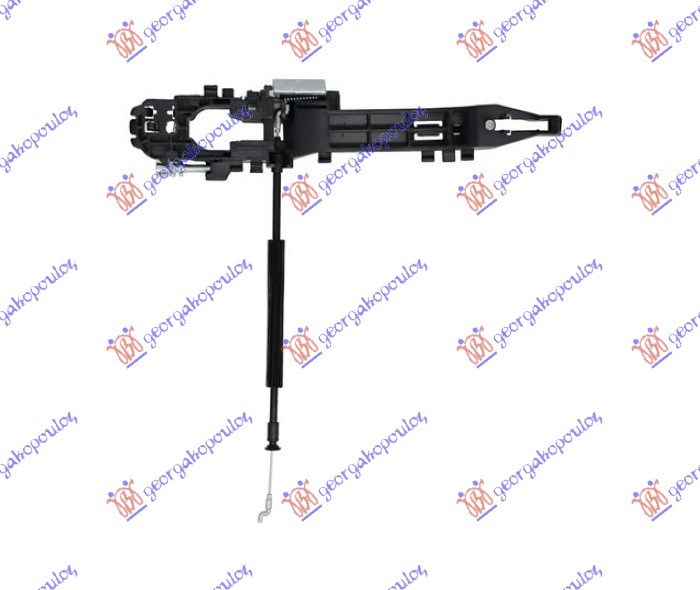 KVAKA VRATA SPOLJASNJA PLASTICNI NOSAC - LEVO