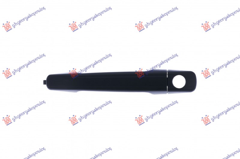 KVAKA PREDNJIH VRATA SPOLJASNJA CRNA - LEVO