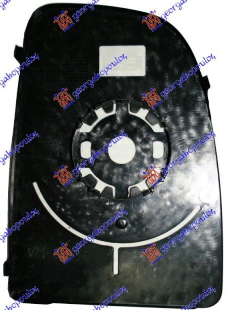 STAKLO RETROVIZORA (GORNJI DEO) (KONVEKSNO) - LEVO