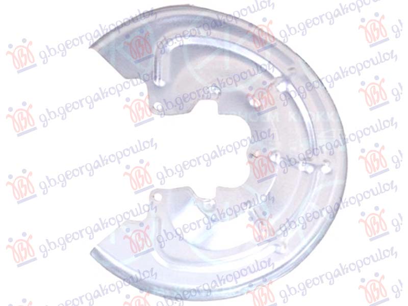 ZASTITA ZADNJEG KOCIONOG DISKA (PRECNIK ZASTITE 265/90mm) (PRECNIK DISKA 265/90m