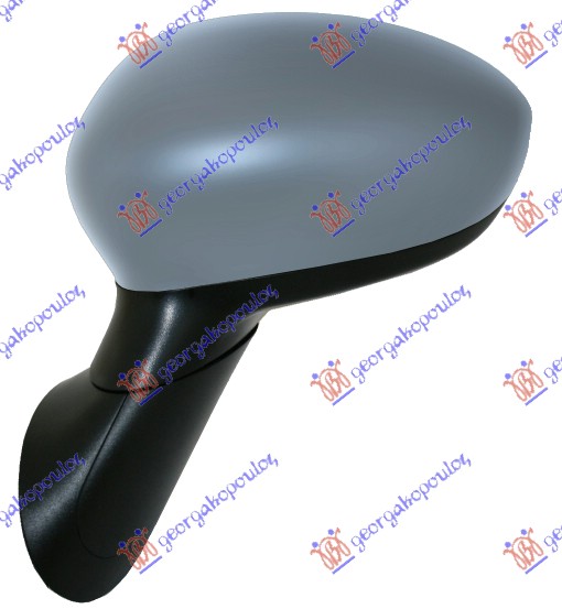 RETROVIZOR ELEKTRICNI SA GREJACEM PM (A KVALITET) (KONVEKSNO STAKLO) - LEVO