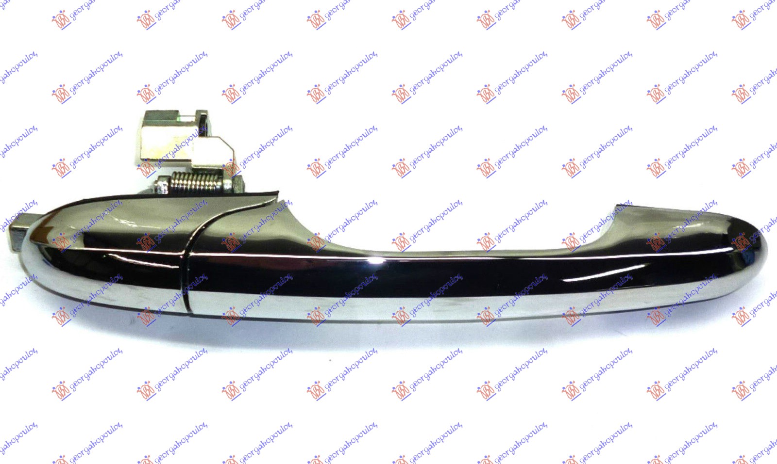 KVAKA PREDNJIH VRATA SPOLJASNJA (BEZ RUPE ZA KLJUC) HROM - DESNO