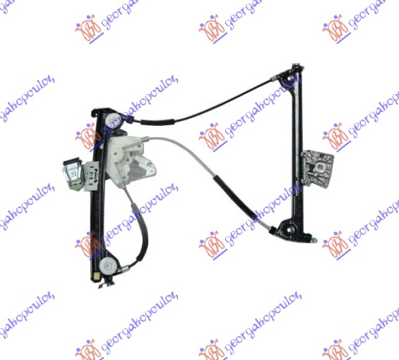 PODIZAC PREDNJEG PROZORA ELEKTRICNI (BEZ MOTORA) 1999- - LEVO