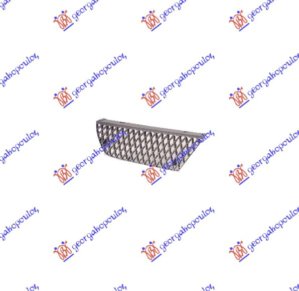 PVC MASKA UNUTRASNJA SREBRNA/CRNA 07- - DESNO