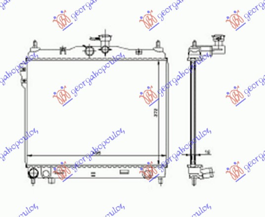 HLAD 1.6CC +/-AC(50*38)(VENTILATOR33cm)