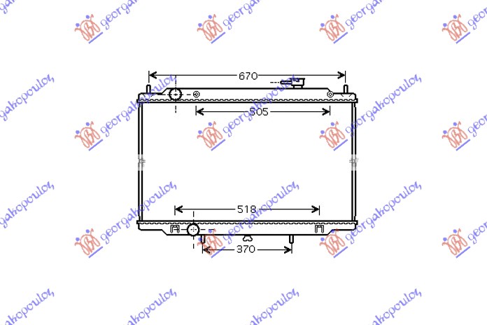 HLAD MOTORA  2.5TDi +/- A/C(69.5x45)