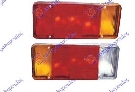 STAKLO STOP LAMPE (OTVORENA KAROSERIJA) - DESNO