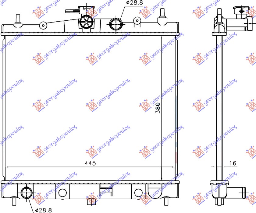 HLAD.1.2-1.4 SA/BEZ KLI.BENZ.(380x445x16