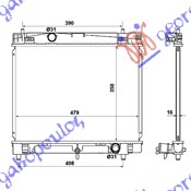 HLAD MOTORA 1.5-16V (MANUAL)(35x48)JAPAN