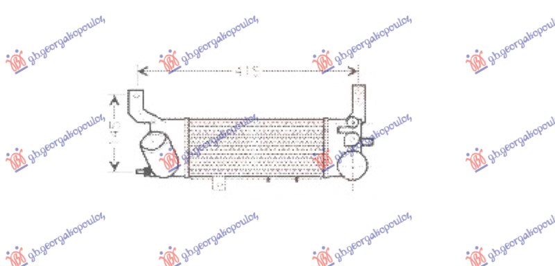 HLADNJAK INTERKULERA 2.0 DIZEL (250x120)
