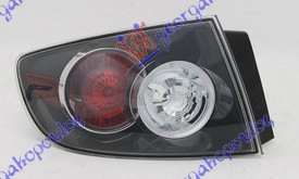 STOP LAMPA SPOLJASNJA 4 VRATA (CRNA) 06- (TYC) - LEVO