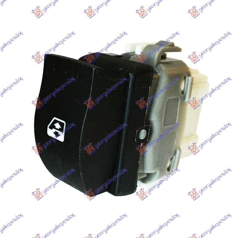 PREKIDAC U PREDNJIM/ZADNJIM VRATIMA (1 TASTER) (BELI KONEKTOR) (AUTO) (6 PIN) - DESNO
