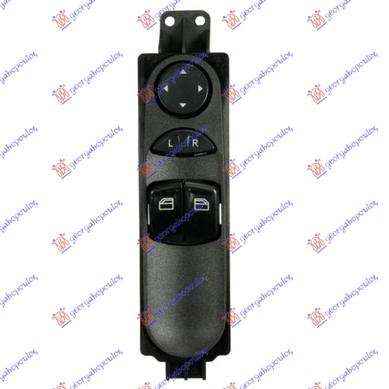 PREKIDAC U PREDNJIM VRATIMA (2 TASTERA) (7 PIN) - LEVO