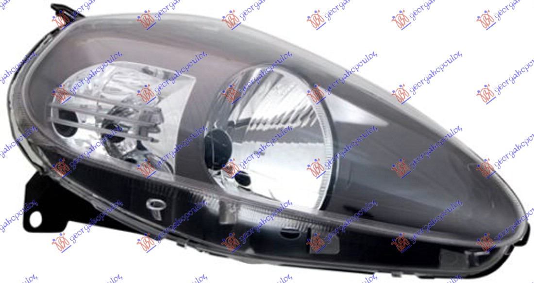 FAR ELEKTRICNI CRNI -08  (ZUTI PRIKLJUCAK) (DEPO) - DESNO