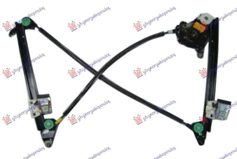 PODIZAC ZADNJEG PROZORA ELEKTRICNI (BEZ MOTORA) - DESNO