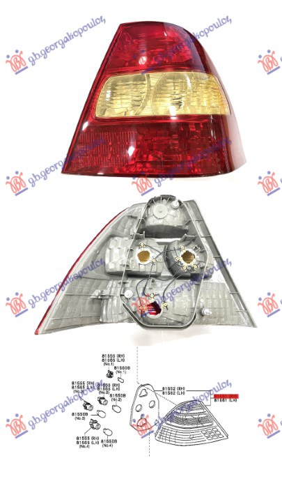 STOP LAMPA -04 (KOITO TIP) (DEPO) - DESNO