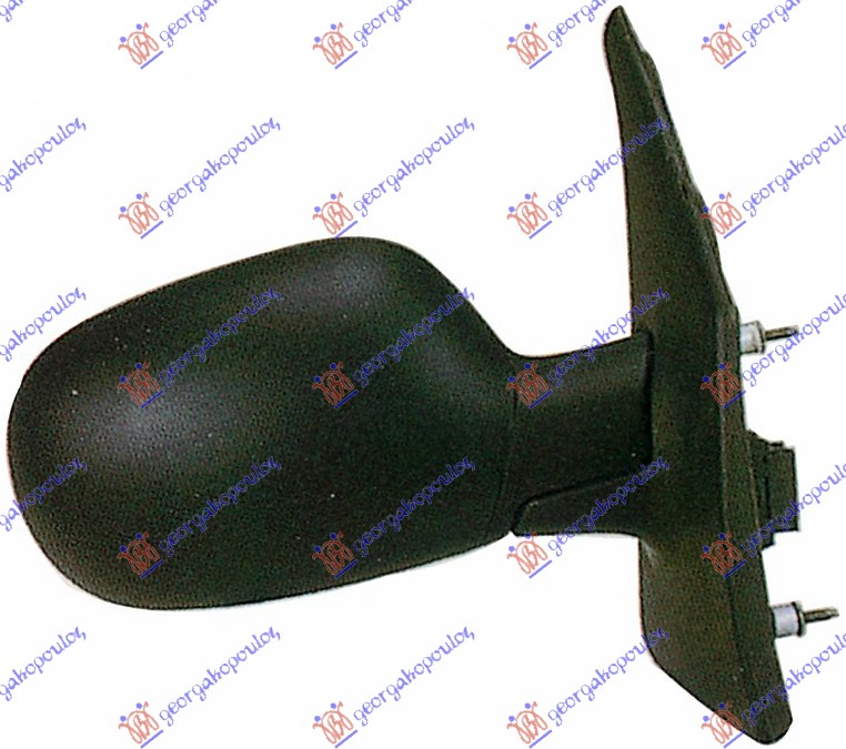 RETROVIZOR ELEKTRICNI (SENZOR) (A KVALITET) (KONVEKSNO STAKLO) - DESNO