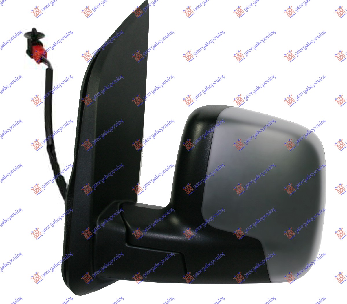 RETROVIZOR ELEKTRICNI SA GREJACEM PM (KONVEKSNO STAKLO) - LEVO