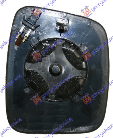 STAKLO RETROVIZORA SA GREJACEM (KONVEKSNO) - LEVO