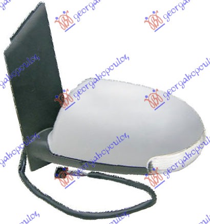 RETROVIZOR ELEKTRICNI SA GREJACEM PM (MIGAVAC) (A KVALITET) (ASFERICNO STAKLO) - LEVO