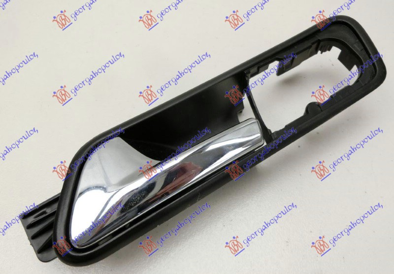 KVAKA PREDNJIH VRATA UNUTRASNJA HROM/CRNA - LEVO