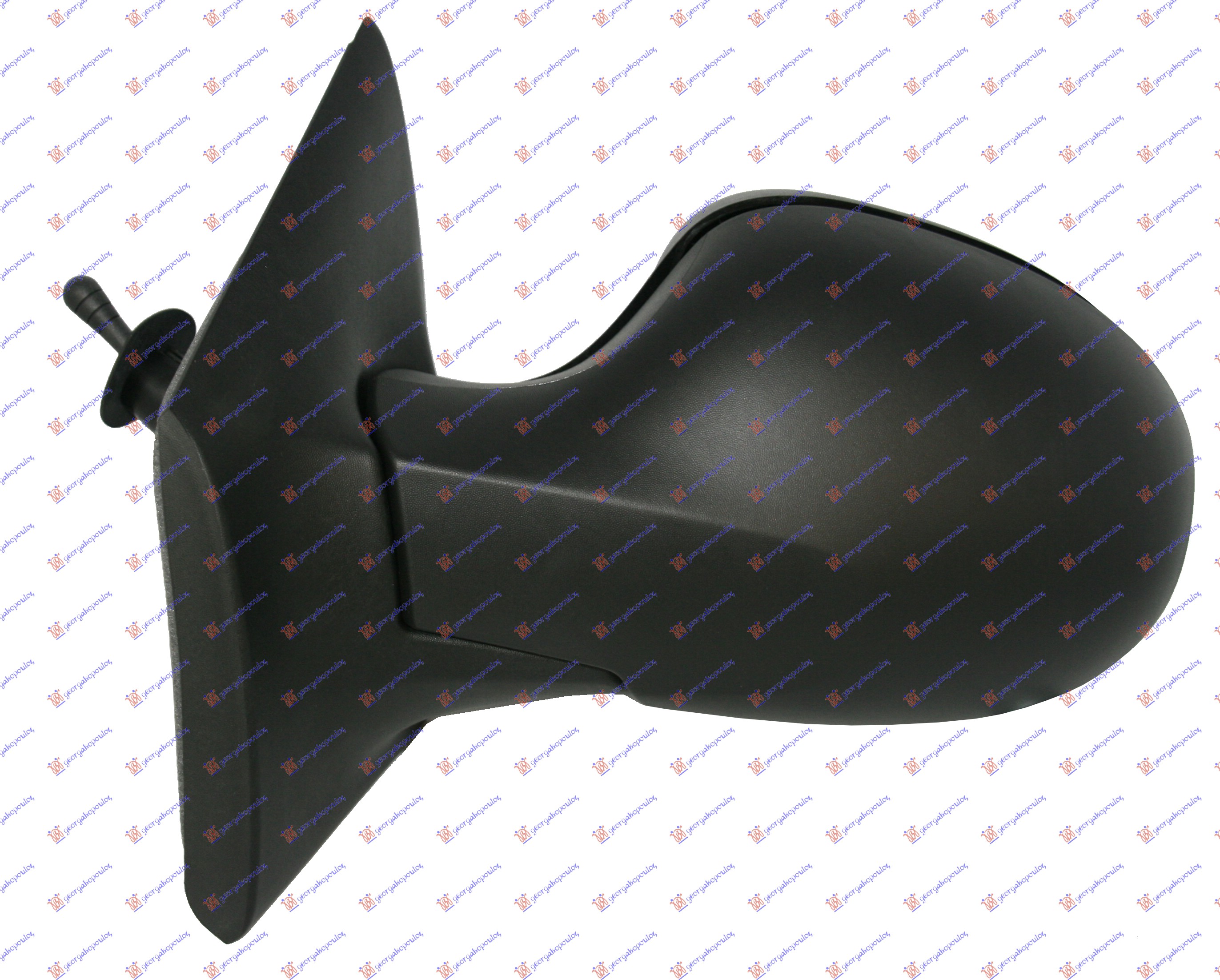 RETROVIZOR MEHANICKI SA SAJLOM (ASFERICNO STAKLO) - LEVO