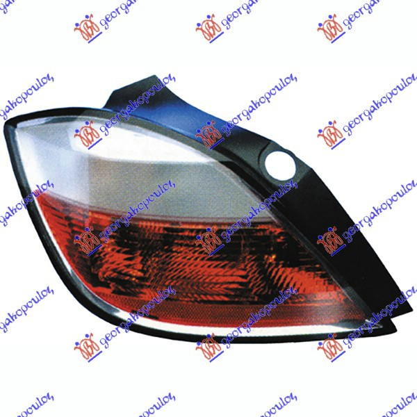 STOP LAMPA (BELA-CRVENA) 5 VRATA -07 (HELLA) - LEVO